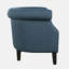Fauteuil demi-tonneau rembourré contemporain Lily-1864048272