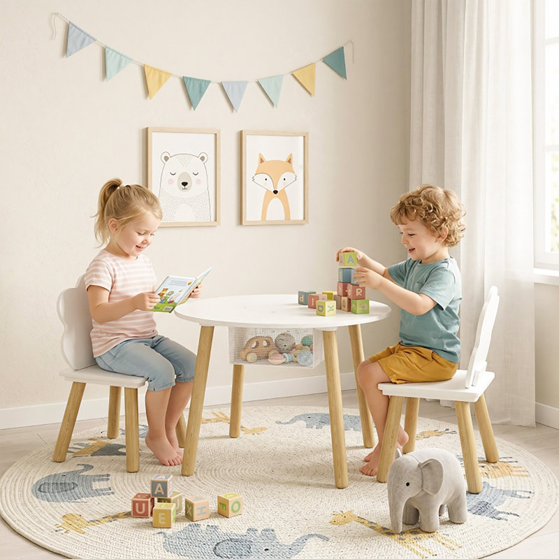 Kids 3 Piece and Chair Set