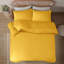 Mealla Premium 200 TC Microfiber Duvet Cover Set – Plain Soft & Breathable Bedding, Easy-Care Bed Linen-2025462570-2025462573