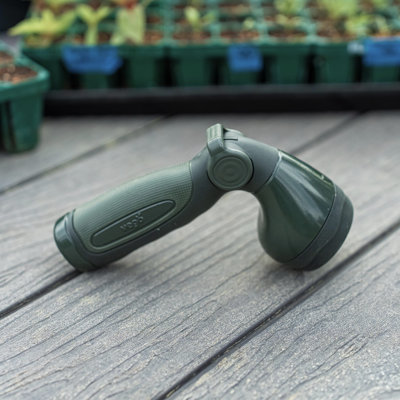 Watering 9 Spray Pattern Garden Hose Nozzle