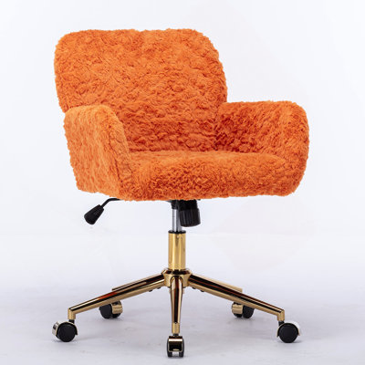 Furniture Office Chair,Artificial Rabbit Hair Home Office Chair