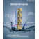 Thermostatic Shower System 22.83" L x 14.96" W High-Pressure Ceiling Mount Shower Head with LED Light