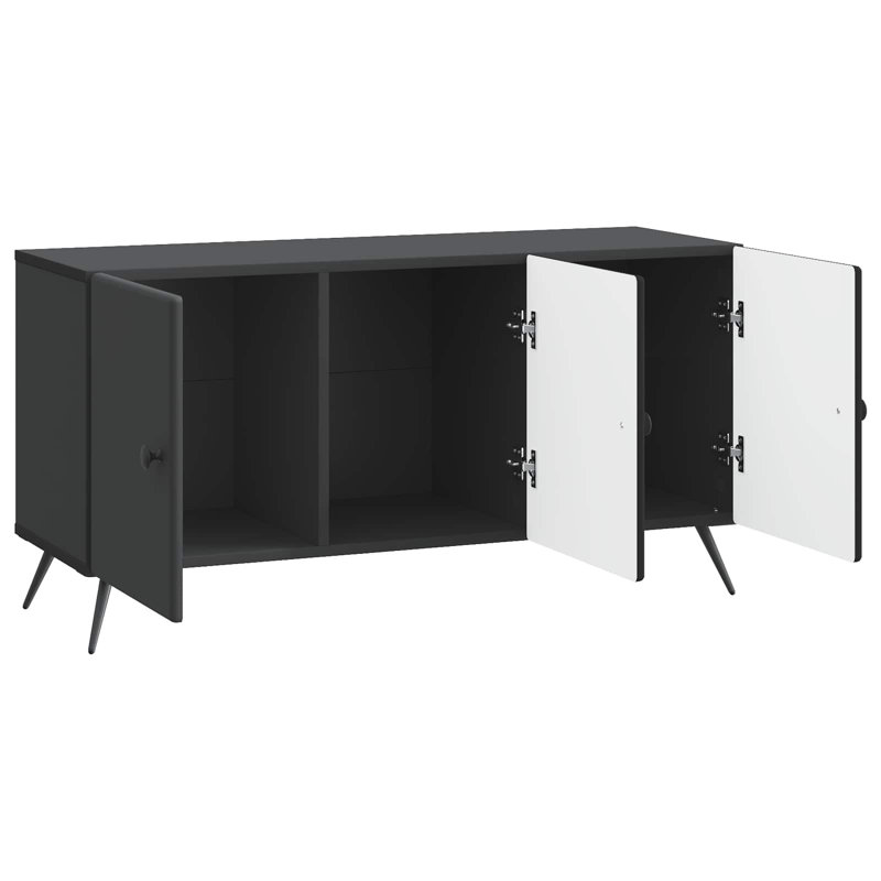 Unfinished TV Stand for TVs up to 43", Black
