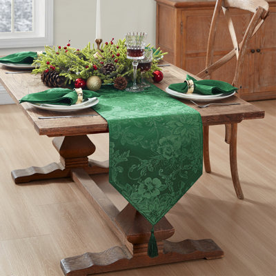 Chemin de table en jacquard Tilghman