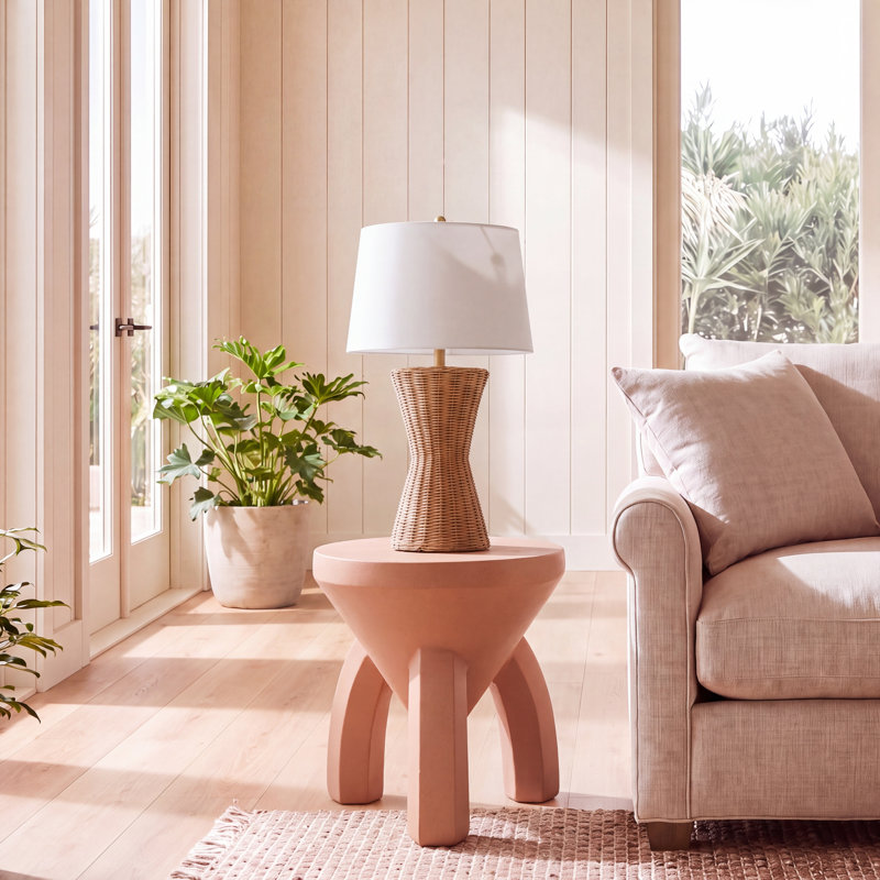 Table d'appoint Keilani, Terre cuite