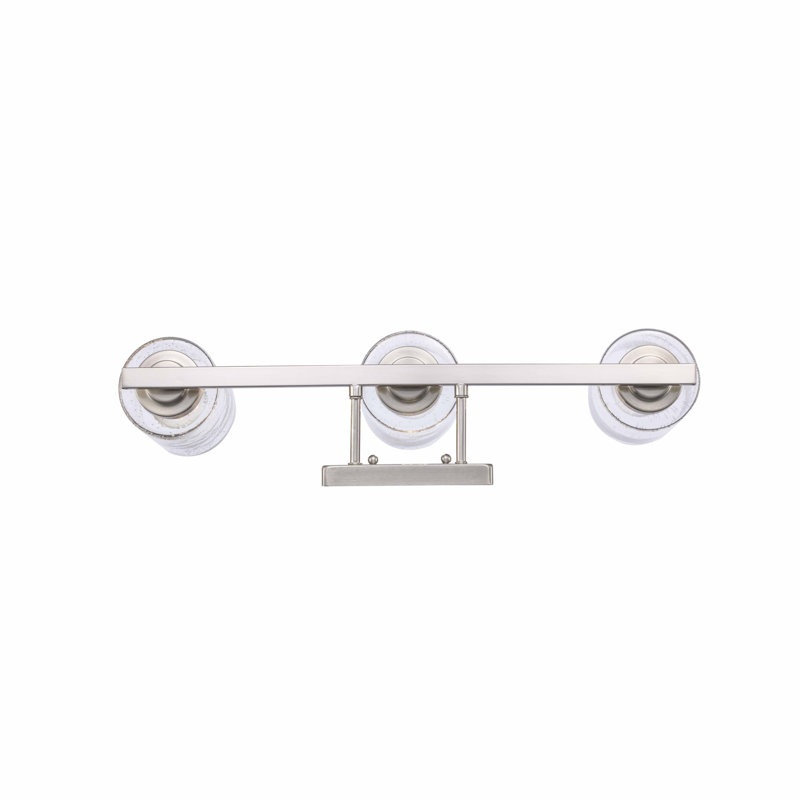 Alexanna 3 - Light Dimmable Vanity Light, Brushed Nickel