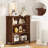 Aust 3-Shelf Manufactured Wood Bookcase-124580314