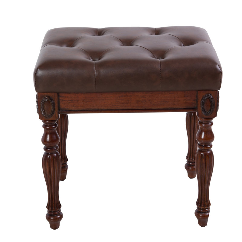 Lhrizi Solid Wood Accent Stool