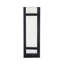 Applique murale d'extérieur 14 po avec abat-jour en verre blanc imperméable, douille E26