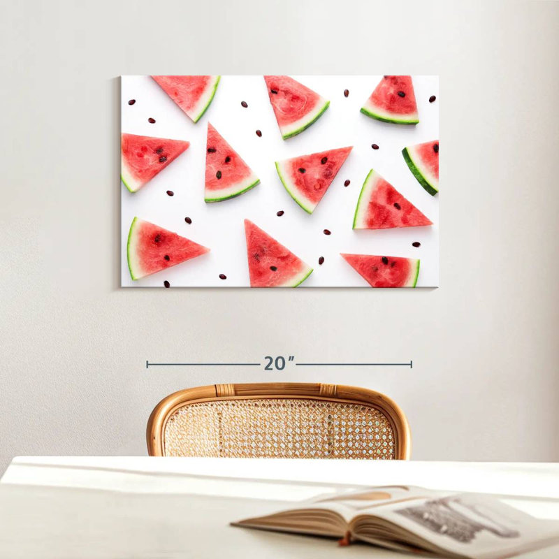 Yarlin Watermelon Party, 16" H x 24" W