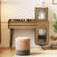 Coiffeuse Hyers avec tiroirs et armoire, coiffeuse-1873879743