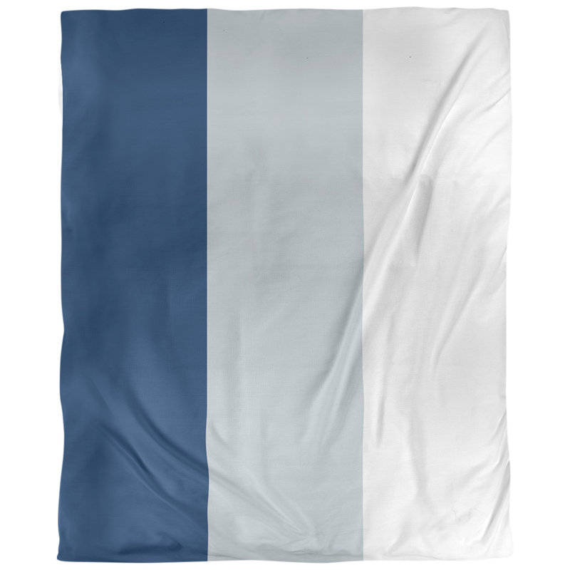 Tissu de basket-ball denver, Bleu marine / argent / blanc