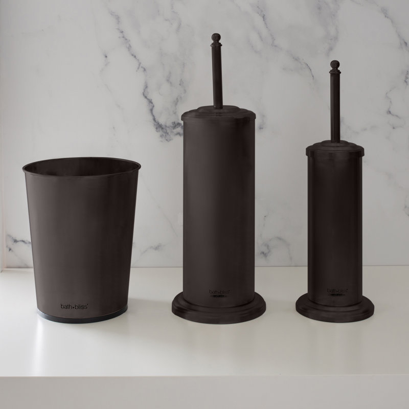 Hayleah Bathroom Accessory Set, Oil Bronze 