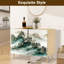 Buffet Buffet avec rangement Serene Mountain Forest avec 2 portes pour le salon et la cuisine