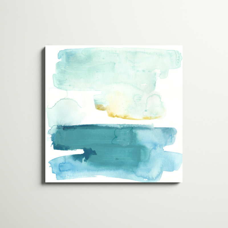 «Liquid Shoreline VII», peinture sur toile, H 36 po x l 36 po