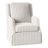 Savannah Skirted Swivel Glider