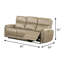 Canapé contemporain 81 po, beige-1309232161