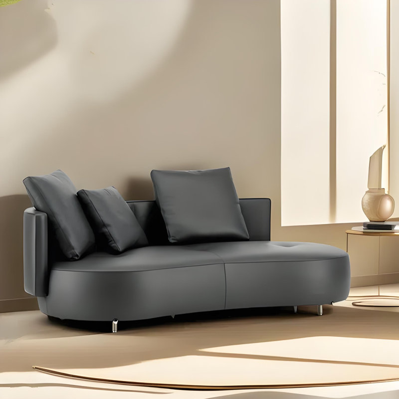 Chaise longue à la mode, Orienté à gauche (vu de face)