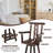 Swivel Solid Wood Counter Stool