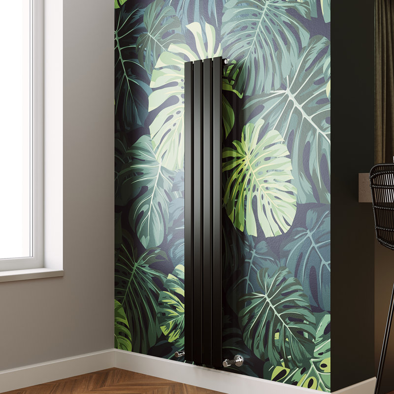 Camaran Vertical Designer Radiator, 160cm H x 27cm W x 4.7cm D