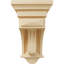 Support en bois / corbeau H 10 po x l 5,5 po x P 5,5 po-91262016