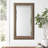 Leiker Solid Wood Rectangle Mirror