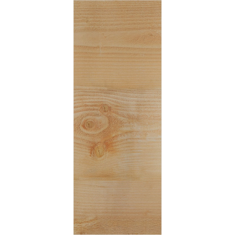 Corbeau alpin avec contre-plaque, H 16 po x l 6 po x P 8 po, Sapin de Douglas, Sciage brut