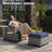 7-Piese Outdoor Conversation Sets With Cushion-1879890107-1879890097-1879890098