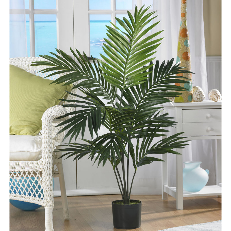 Palmier artificiel Callum en pot, H 60 po