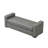Emanuel PU Leather Upholstered Bench With Armrests-1477775134