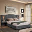 Upholstered Bed Frame with Thick Fabric-325889759-325889754