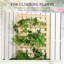 Lit de jardin surélevé avec treillis et 2 compartiments Outsunny