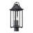 3-Light Black Outdoor Pier Mount Light Lantern Head-123822025