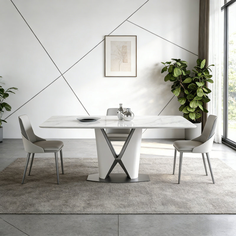 Italian Minimalist Design Dining Table