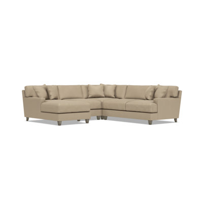 Bernhardt Mila 4-Piece Fabric Sectional