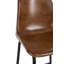 Mccool Upholstered and Faux Leather Bar Stool