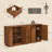 Designer Curved Three-dimensional Texture 3-piece Modular Tv Stand-1321182736