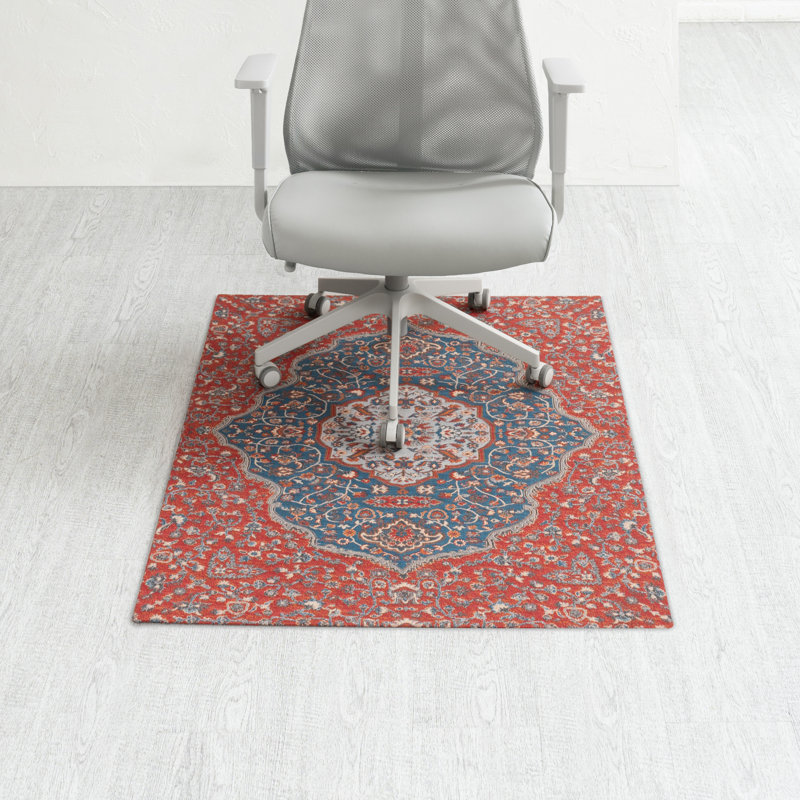 Meknes Straight Rectangular Chair Mat, 0.25" H x 36" W x 48" D