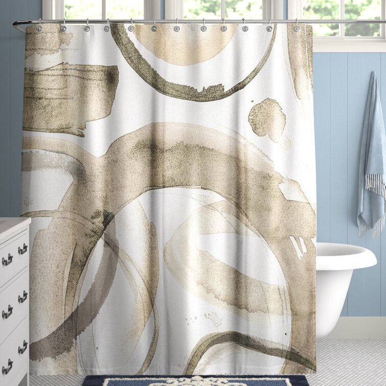 Krol Abstract Shower Curtain