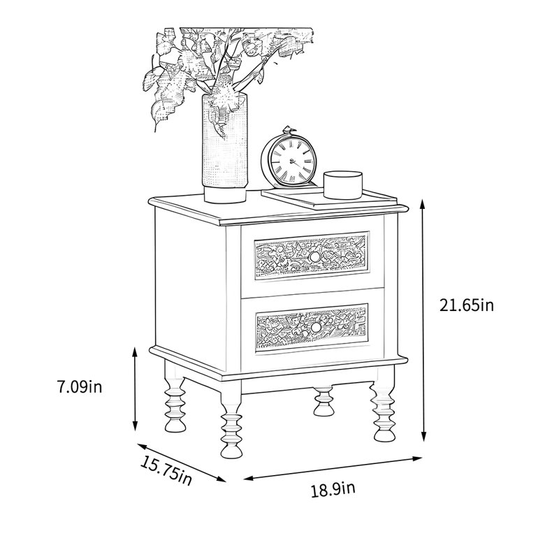 Bedroom small storage cabinet