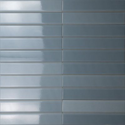Tinte 2" x 10" Beveled Glossy Subway Italian Wall Tile