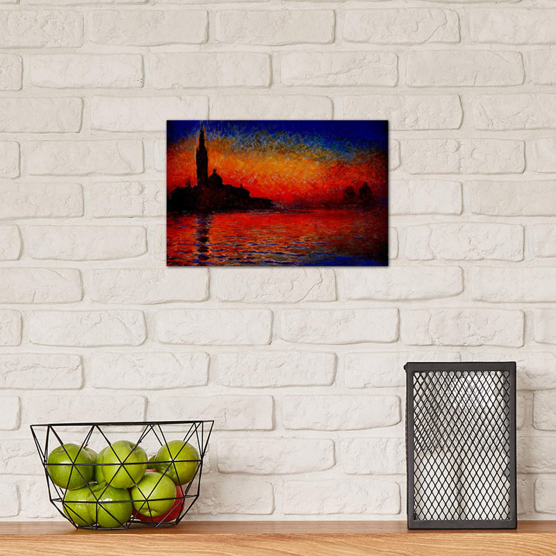 Claude Monet - Wrapped Canvas Print, 20.32 cm H x 30.48 cm W