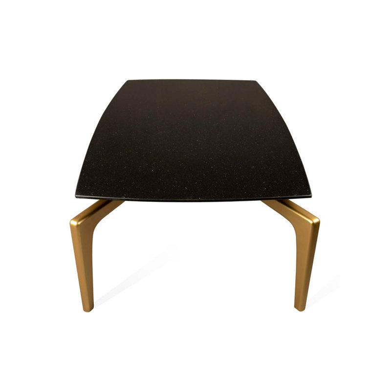Alanyah Solid Wood Four Leg Coffee Table