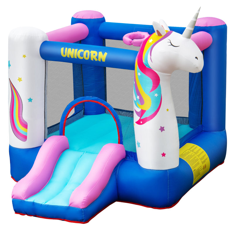 Unicorn Inflatable Bounce House