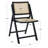 Ensemble de 2 chaises de patio pliables en rotin AllModern Dan-71526368