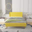 Deeb Vertical Channel Tufted Wingback Platform Bed-609195233-557753300