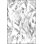 Black Pastel Patterned Woven Base Washable Rug