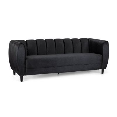 Modern Sofa Miranda Velvet 3-Seater Sofa