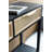 Rattan 2-Drawer Console Desk