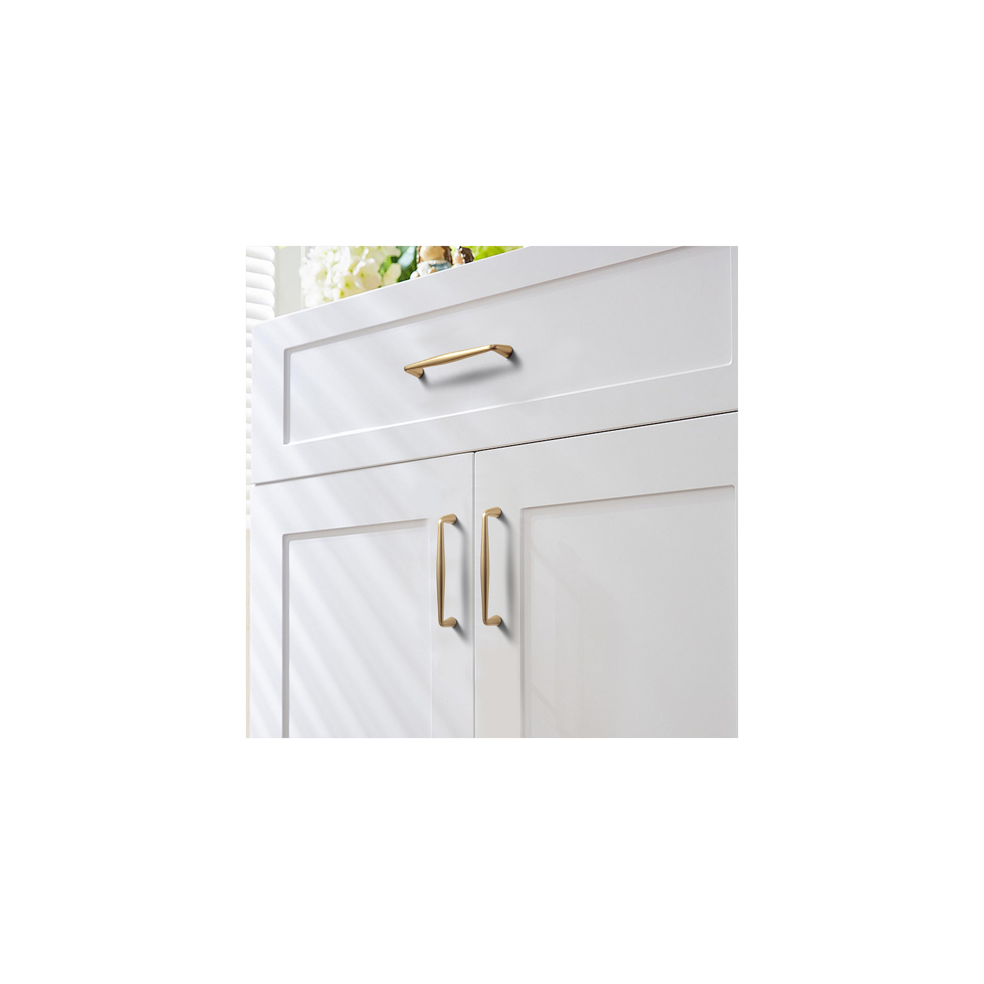 Center Bar Pull Multipack , 6 5/16", Champagne Bronze